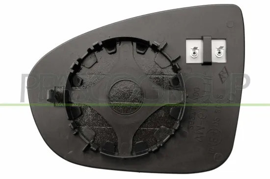 Spiegelglas, Außenspiegel rechts PRASCO OP3547503 Bild Spiegelglas, Außenspiegel rechts PRASCO OP3547503