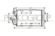 Kondensator, Klimaanlage PRASCO OP410C005