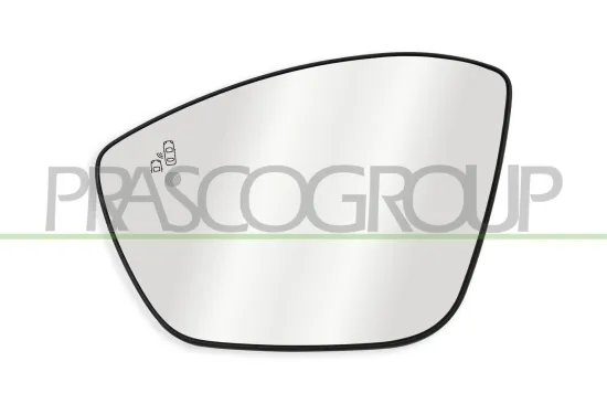 Spiegelglas, Außenspiegel links PRASCO OP7037524 Bild Spiegelglas, Außenspiegel links PRASCO OP7037524