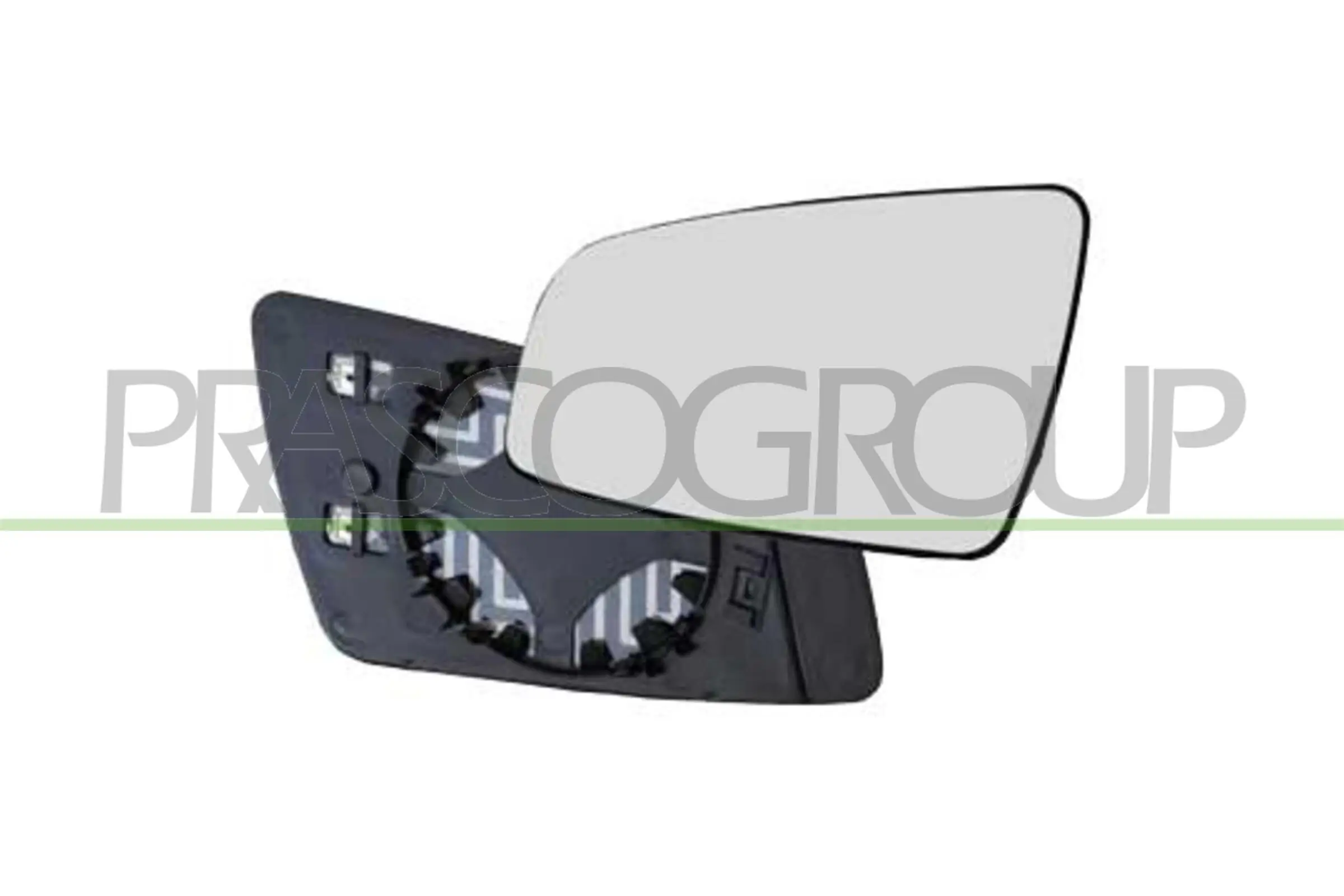 Spiegelglas, Außenspiegel rechts PRASCO OP7177501