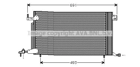 Kondensator, Klimaanlage PRASCO PE5186