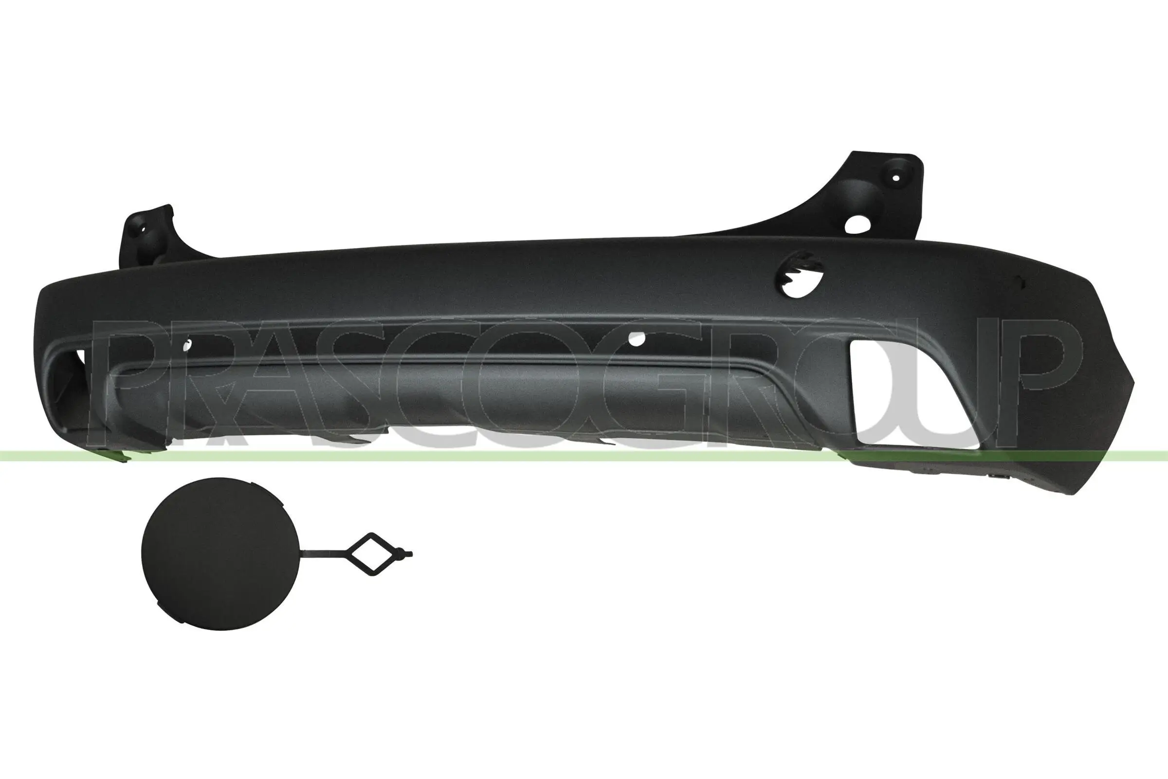 Stoßfänger hinten PRASCO PG5001061