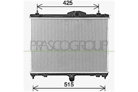 Kühler, Motorkühlung PRASCO PG530R004 Bild Kühler, Motorkühlung PRASCO PG530R004