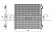 Kondensator, Klimaanlage PRASCO PR506C001