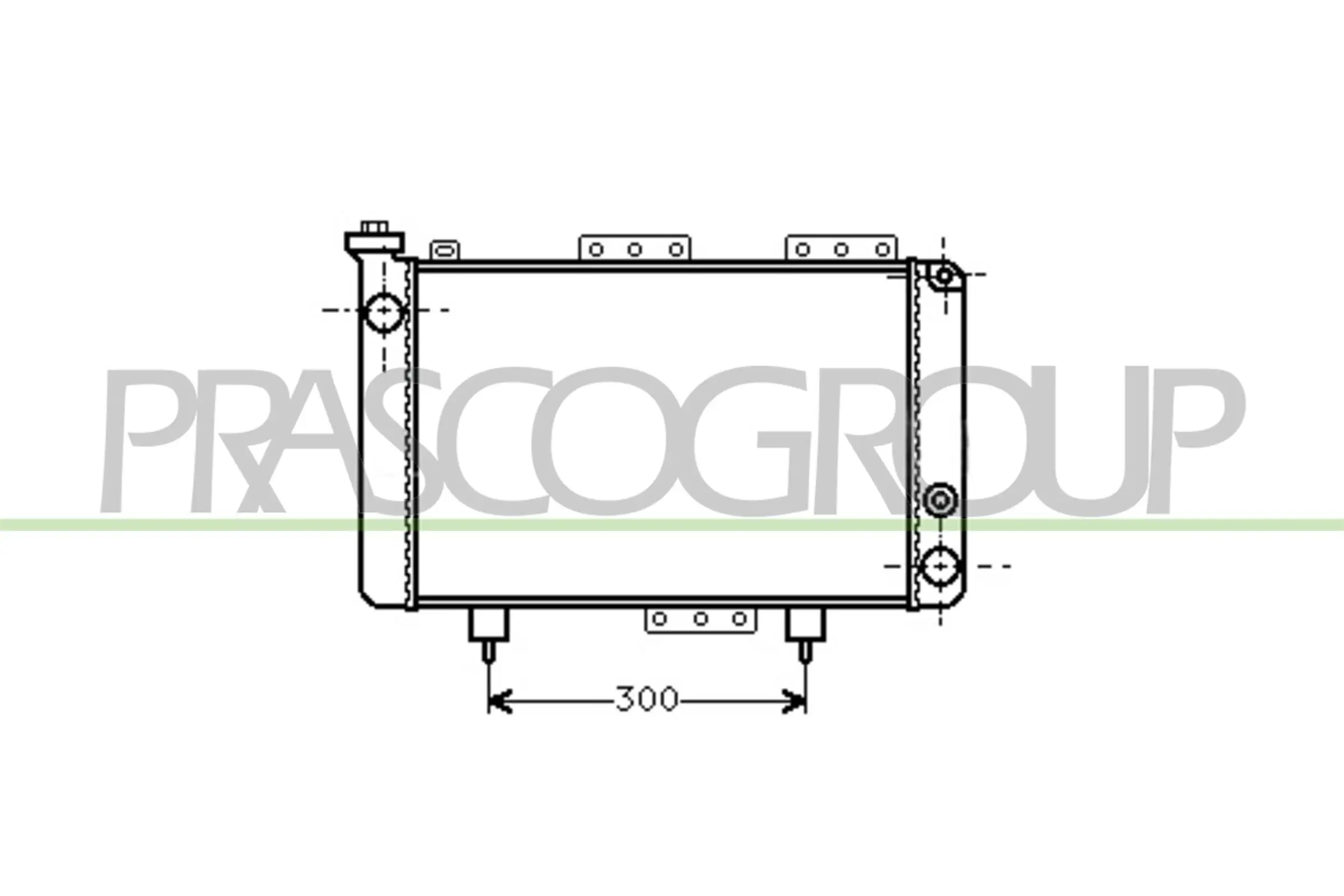 Kühler, Motorkühlung PRASCO RN001R001