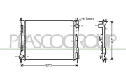 Kühler, Motorkühlung PRASCO RN025R009