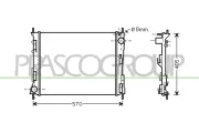 Kühler, Motorkühlung PRASCO RN025R010