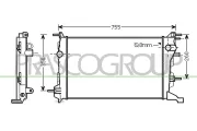 Kühler, Motorkühlung PRASCO RN036R003