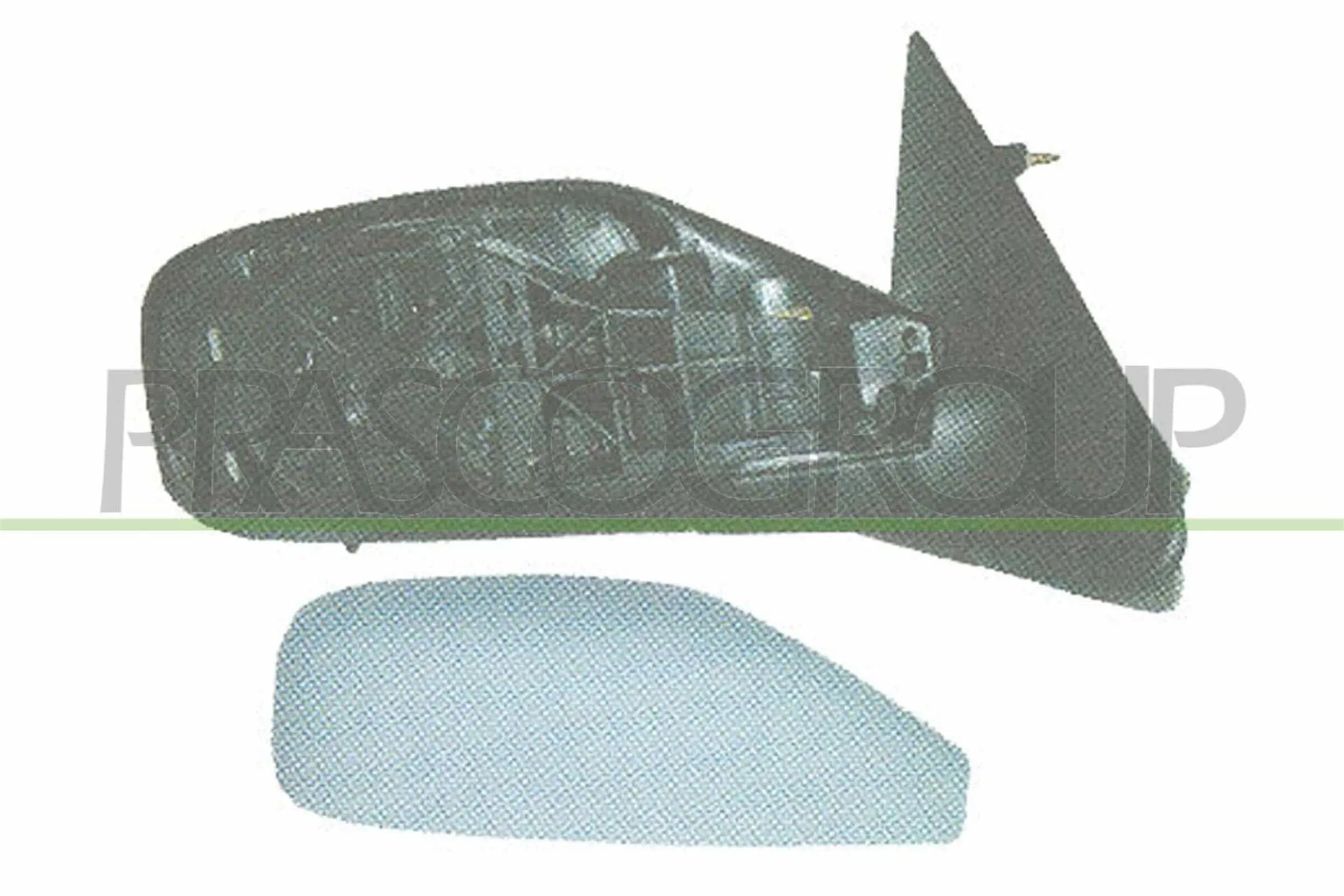 Außenspiegel links PRASCO RN0847314