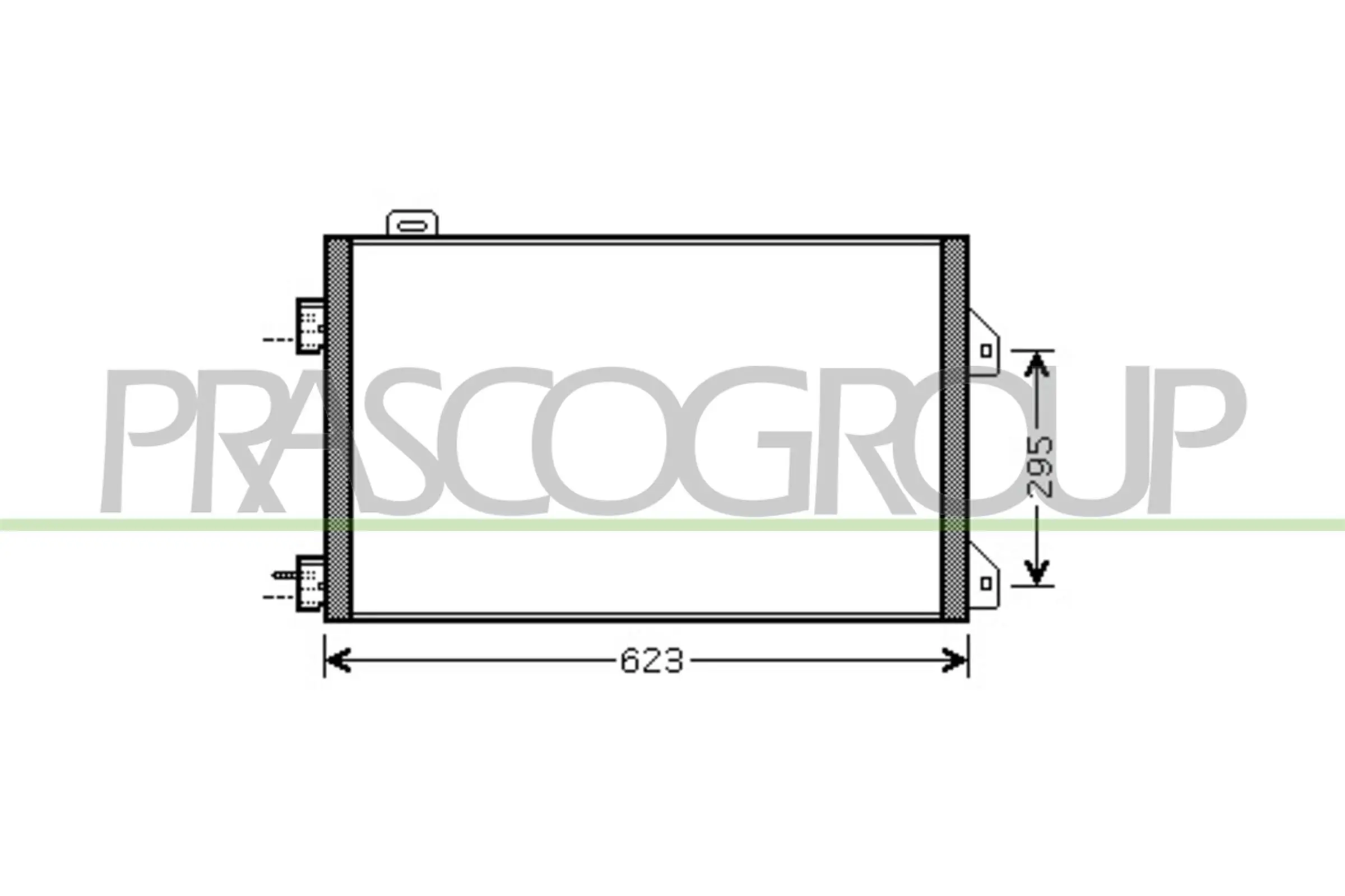 Kondensator, Klimaanlage PRASCO RN322C003