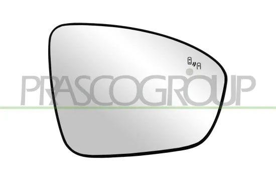 Spiegelglas, Außenspiegel rechts PRASCO RN3327513 Bild Spiegelglas, Außenspiegel rechts PRASCO RN3327513