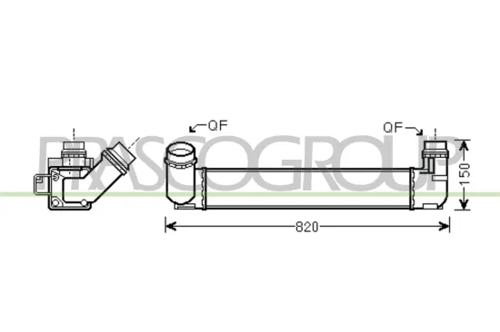 Ladeluftkühler PRASCO RN424N002 Bild Ladeluftkühler PRASCO RN424N002