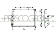 Kühler, Motorkühlung PRASCO RN916R010