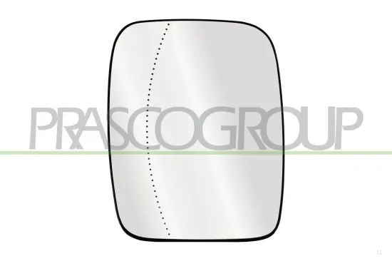 Spiegelglas, Außenspiegel rechts PRASCO RN9407513 Bild Spiegelglas, Außenspiegel rechts PRASCO RN9407513