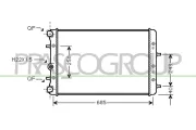 Kühler, Motorkühlung PRASCO SK320R002