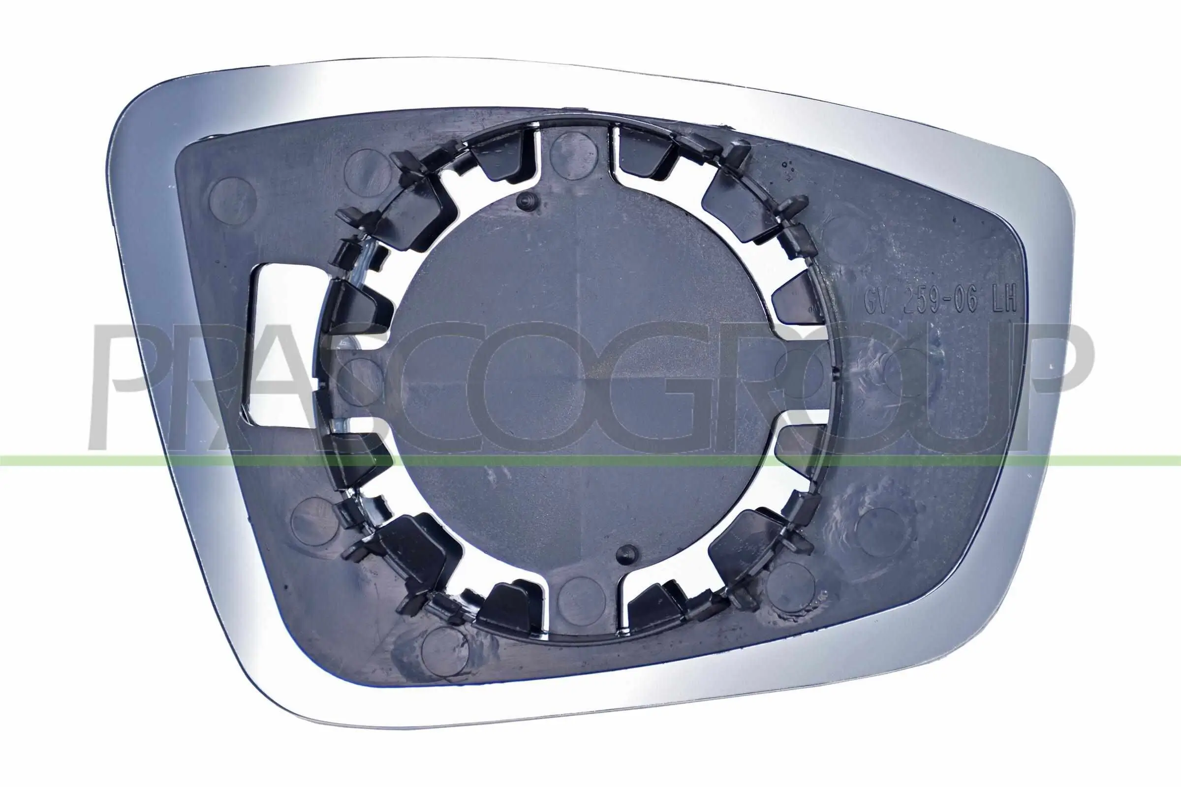 Spiegelglas, Außenspiegel links PRASCO SK3287504