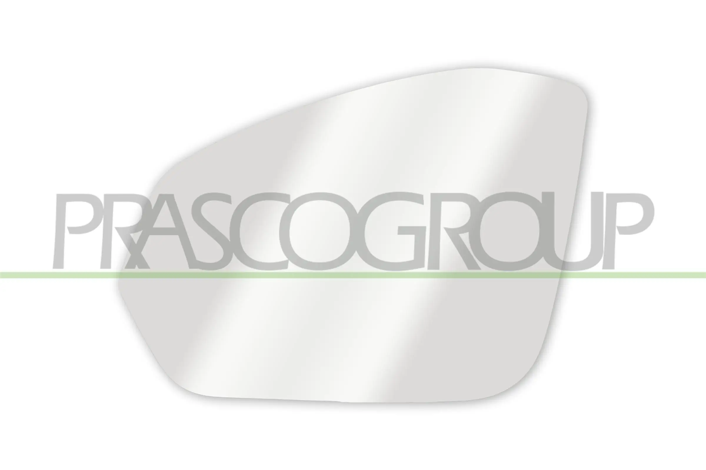 Spiegelglas, Außenspiegel links PRASCO SK3327514