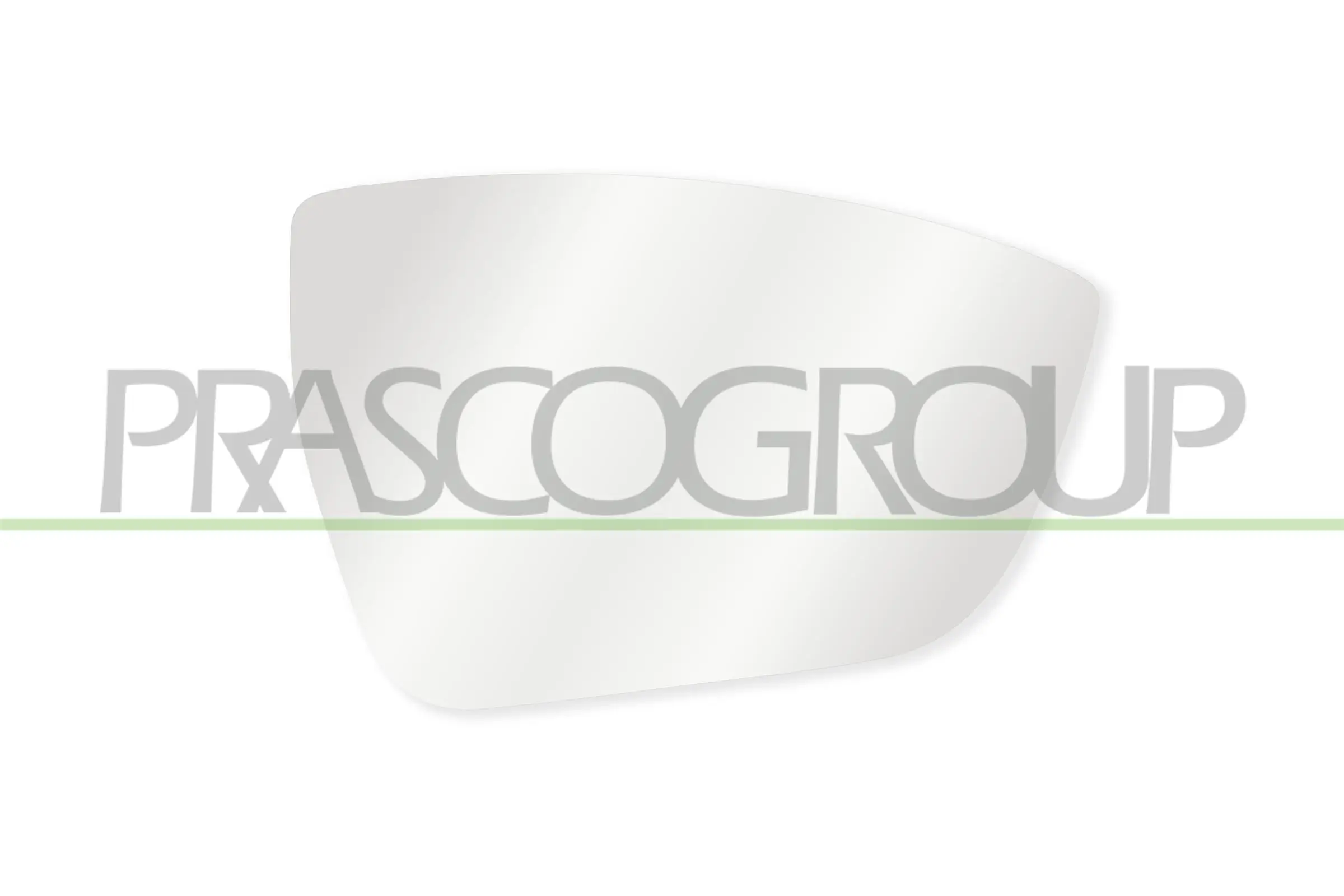 Spiegelglas, Außenspiegel rechts PRASCO ST8107511