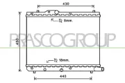 Kühler, Motorkühlung PRASCO SZ034R004