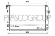 Kühler, Motorkühlung PRASCO TY328R002