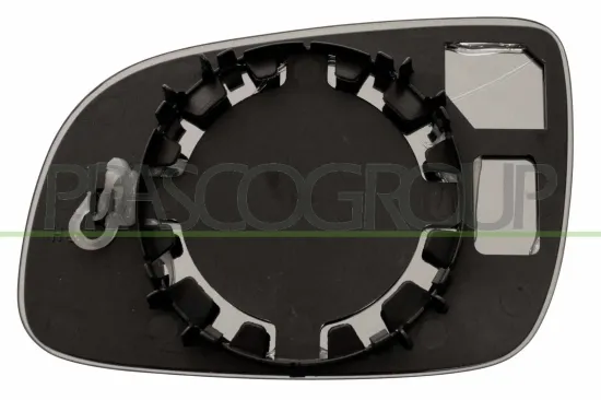 Spiegelglas, Außenspiegel rechts PRASCO VG0207505 Bild Spiegelglas, Außenspiegel rechts PRASCO VG0207505