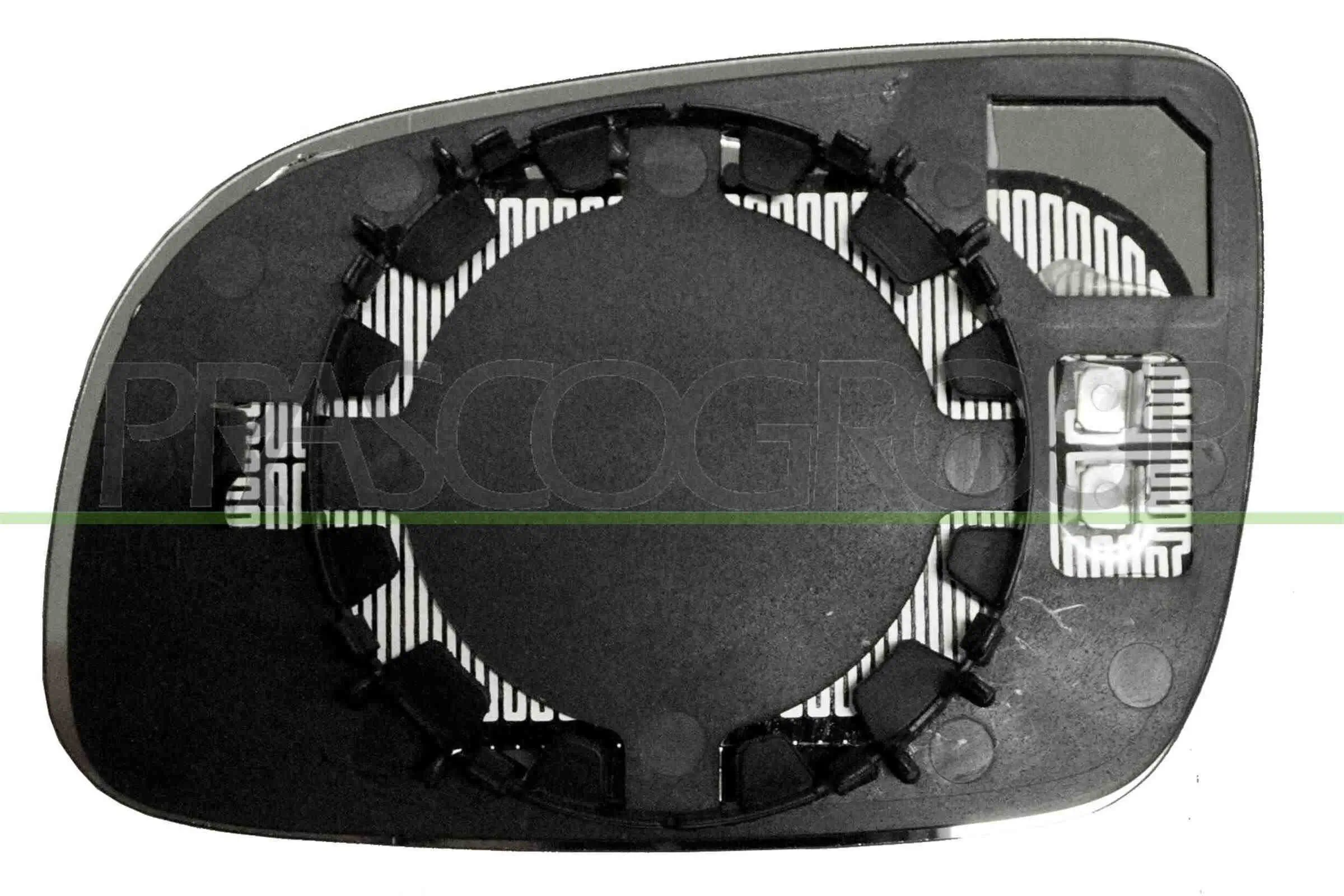 Spiegelglas, Außenspiegel rechts PRASCO VG0207515
