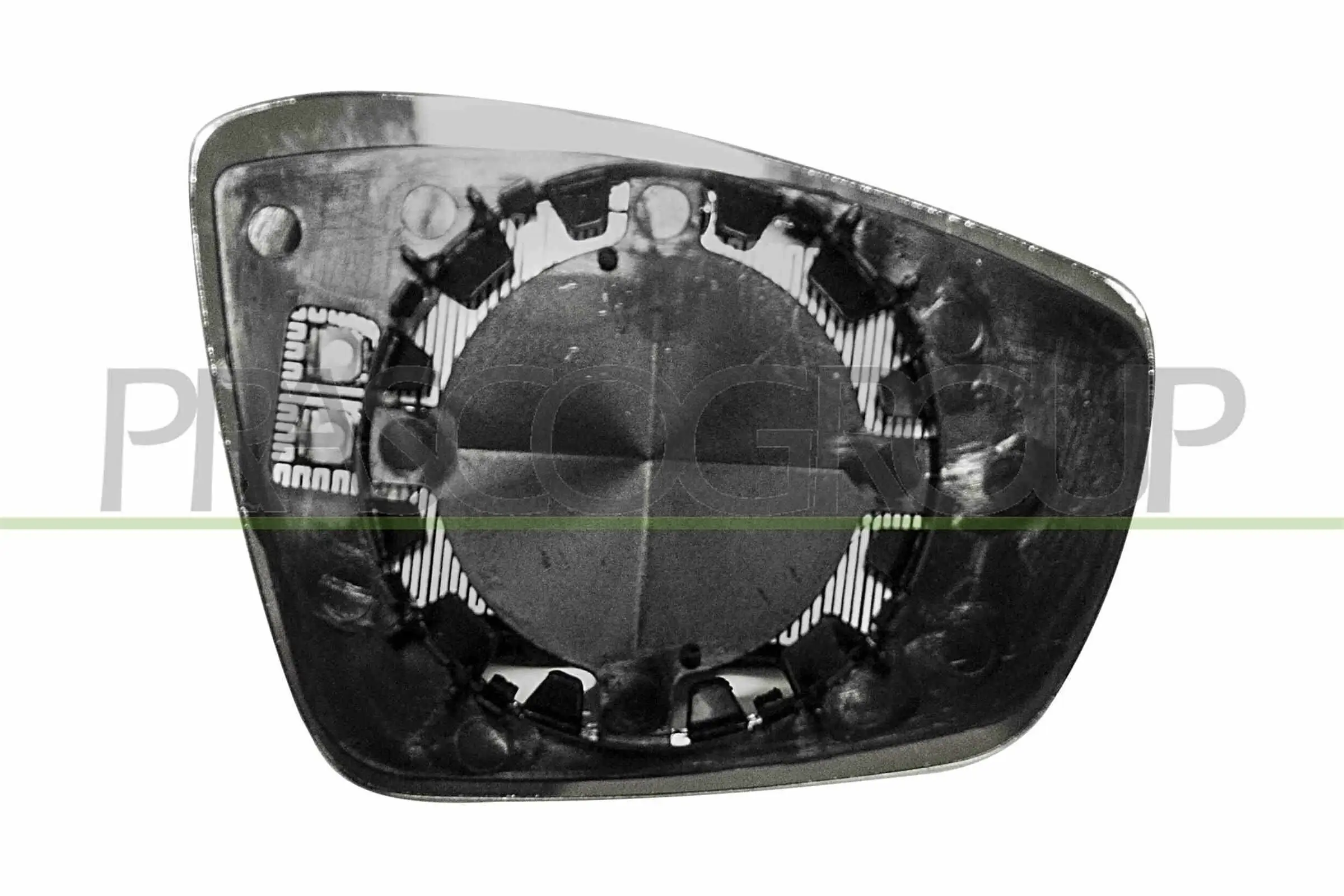 Spiegelglas, Außenspiegel links PRASCO VG0237514