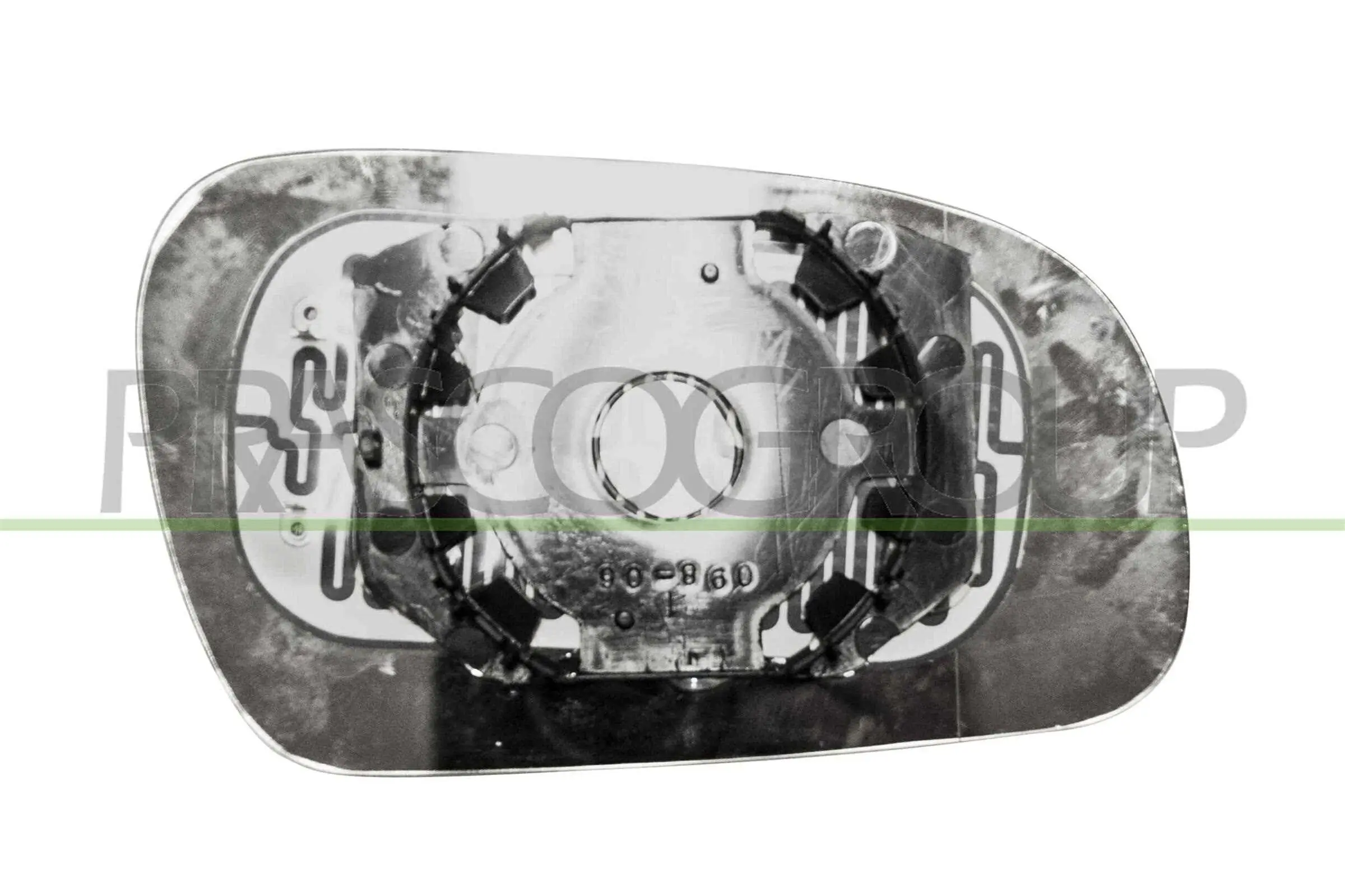 Spiegelglas, Außenspiegel links PRASCO VG3307514