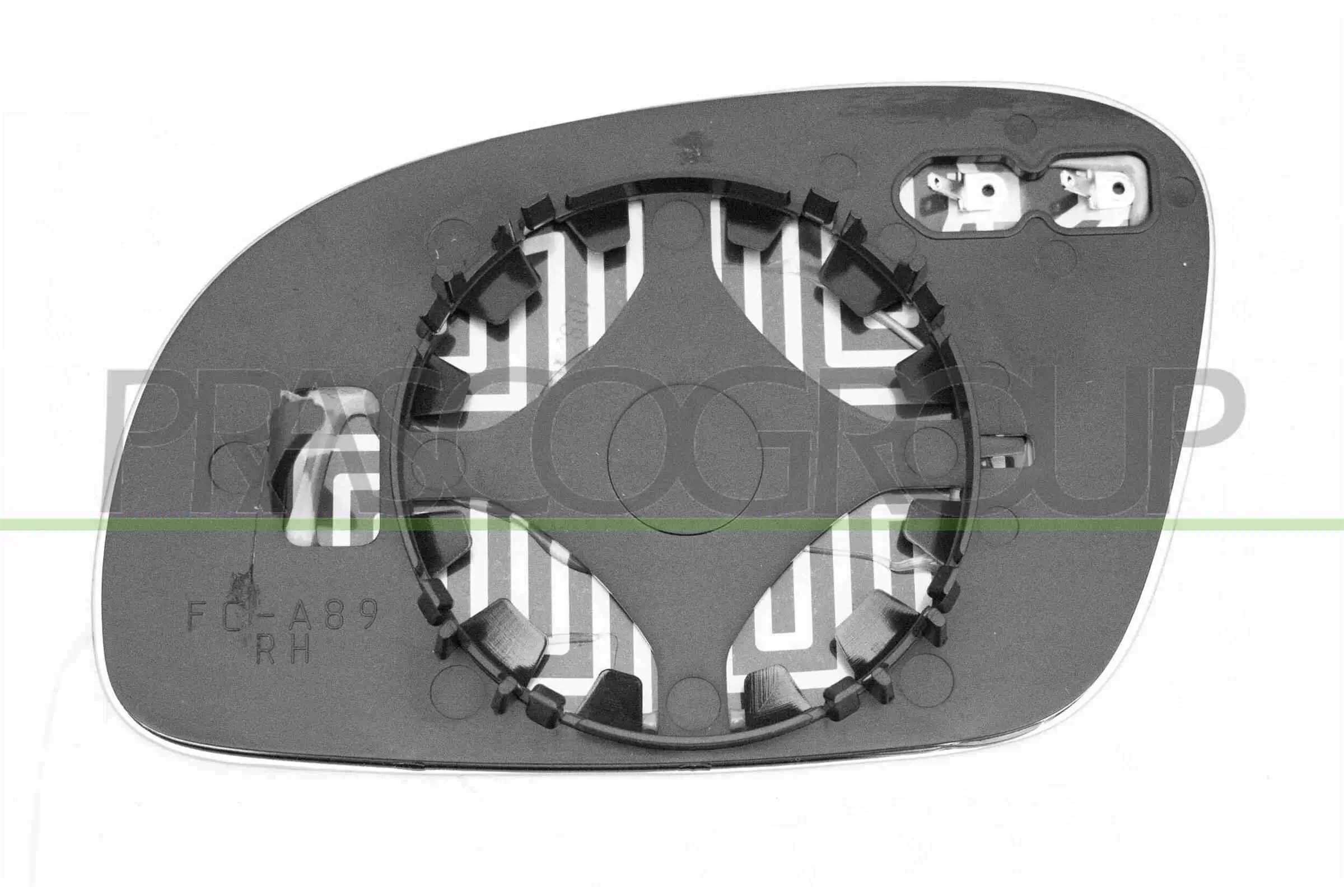 Spiegelglas, Außenspiegel rechts PRASCO VG4207515