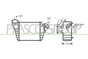 Ladeluftkühler PRASCO VG420N002