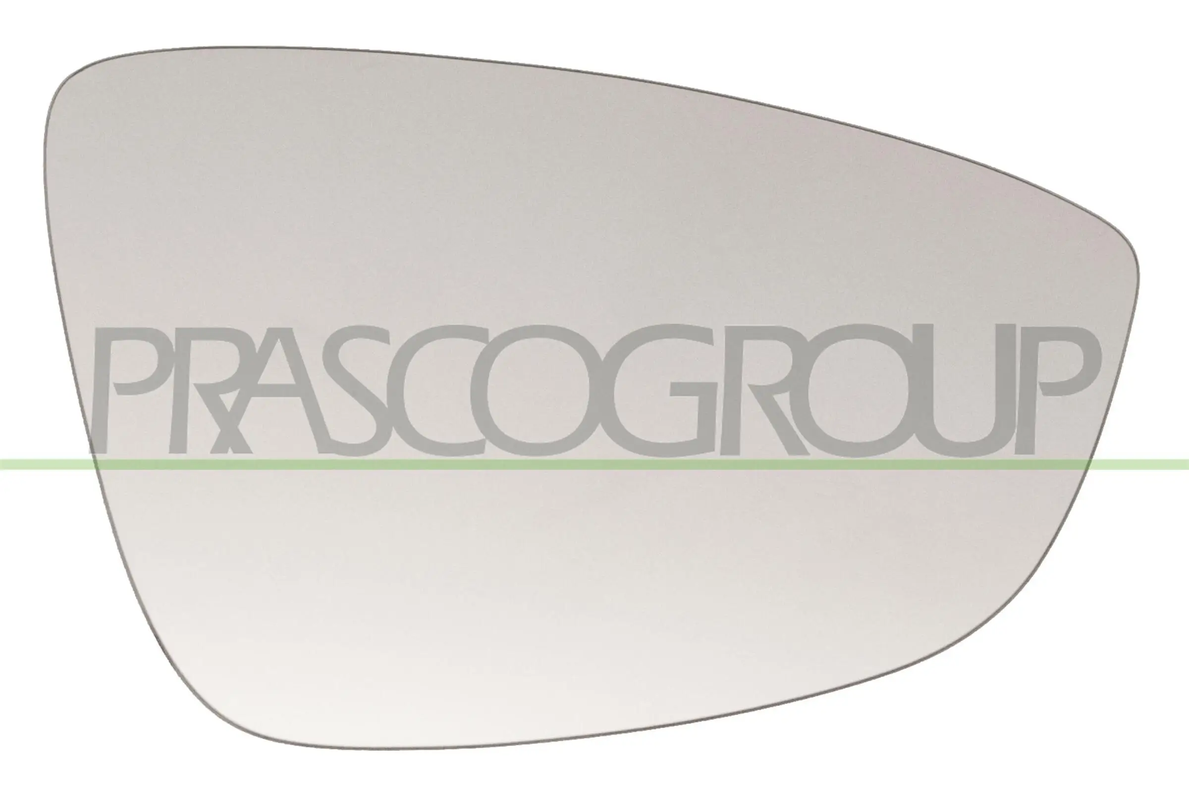 Spiegelglas, Außenspiegel rechts PRASCO VG6207503