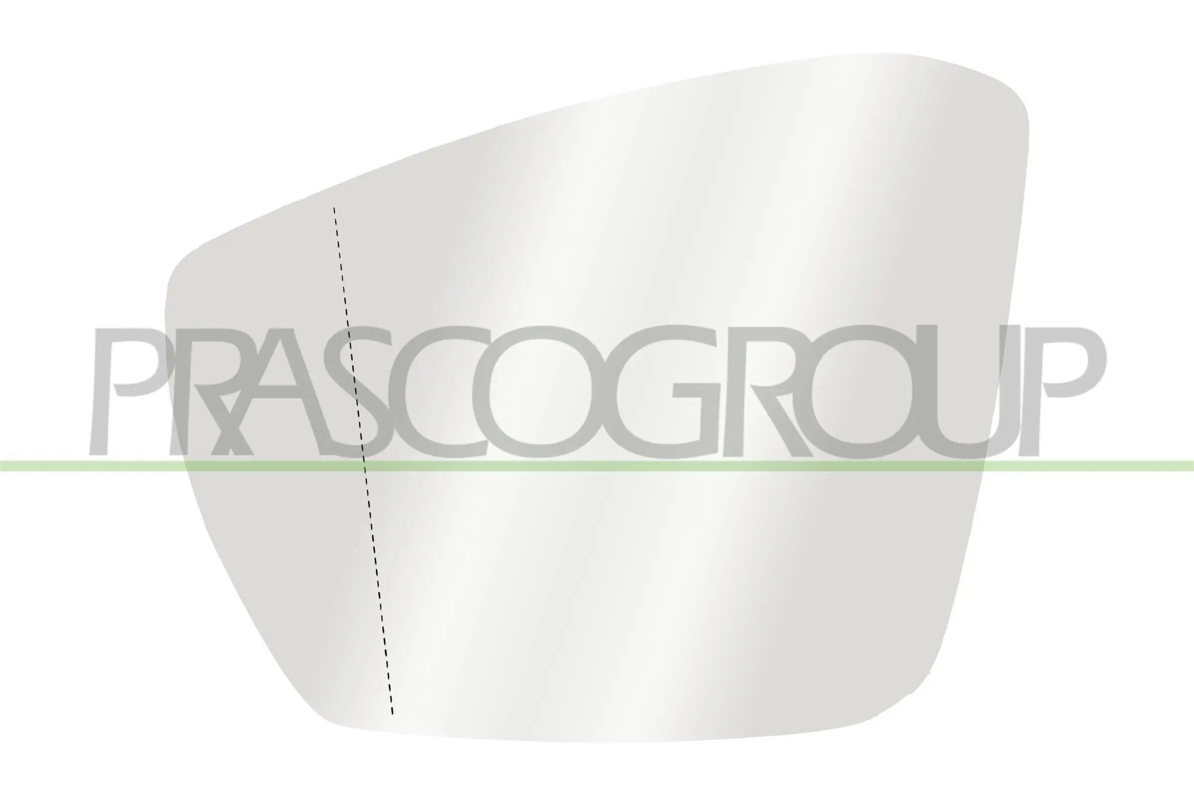 Spiegelglas, Außenspiegel links PRASCO VG7507514