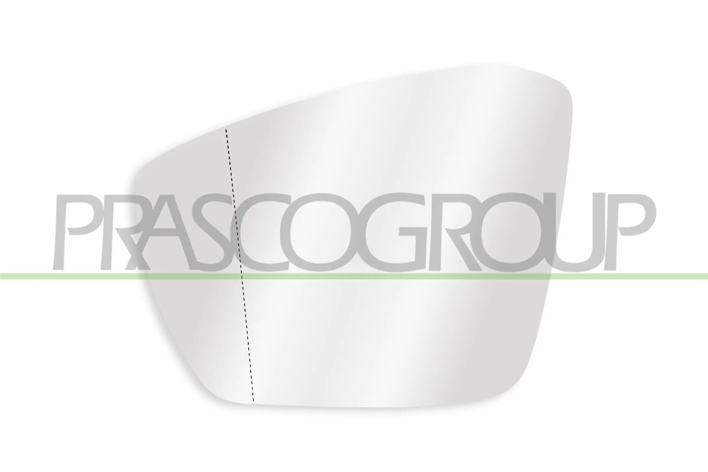 Spiegelglas, Außenspiegel links PRASCO VG7707514