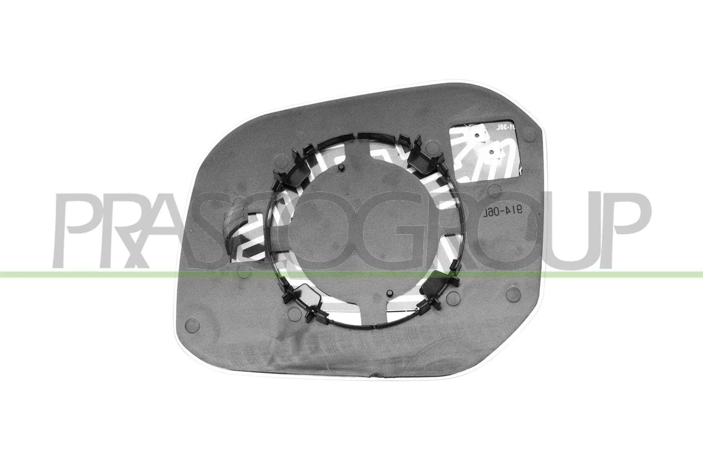 Spiegelglas, Außenspiegel rechts PRASCO VG9077513