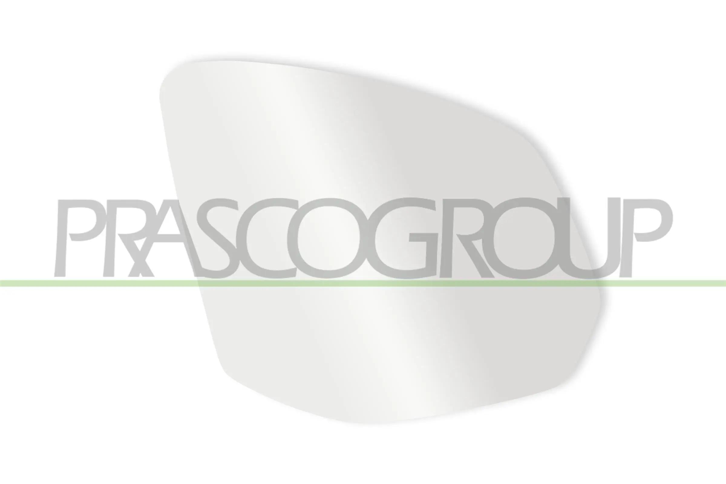 Spiegelglas, Außenspiegel rechts PRASCO VG9257513