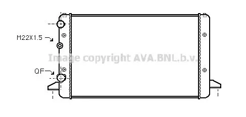 Kühler, Motorkühlung PRASCO VNA2121 Bild Kühler, Motorkühlung PRASCO VNA2121