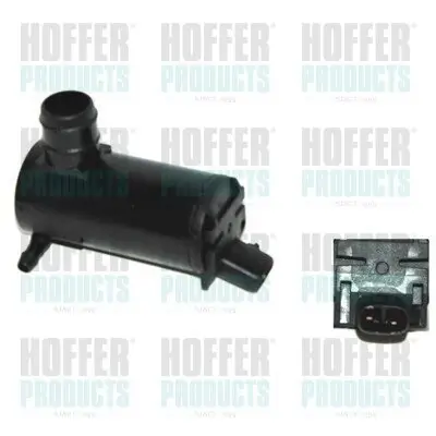 Waschwasserpumpe, Scheibenreinigung vorne und hinten HOFFER 7500103 Bild Waschwasserpumpe, Scheibenreinigung vorne und hinten HOFFER 7500103