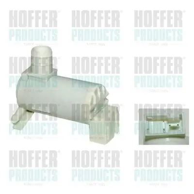 Waschwasserpumpe, Scheibenreinigung HOFFER 7500152