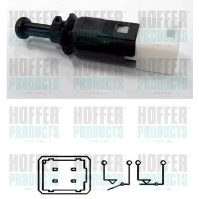 Bremslichtschalter HOFFER 3500033