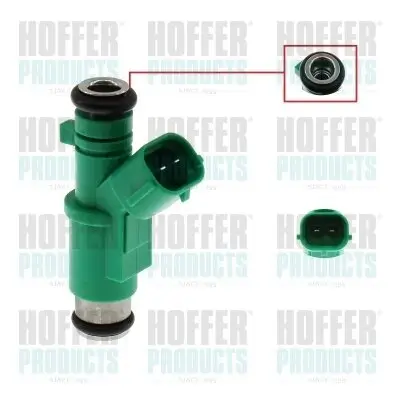 Einspritzventil HOFFER H75117167 Bild Einspritzventil HOFFER H75117167