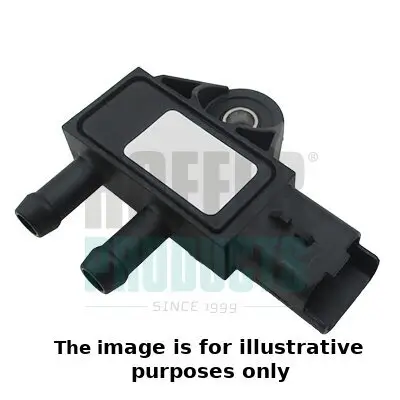 Sensor, Abgasdruck HOFFER 7472257E