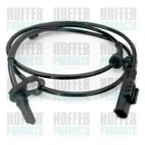 Sensor, Raddrehzahl Hinterachse rechts Hinterachse links HOFFER 8290023