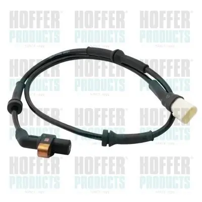 Sensor, Raddrehzahl Vorderachse rechts Vorderachse links HOFFER 8290092