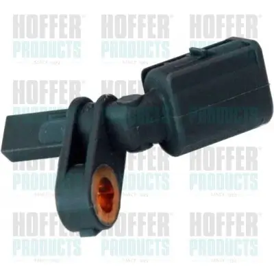 Sensor, Raddrehzahl Vorderachse links HOFFER 8290171