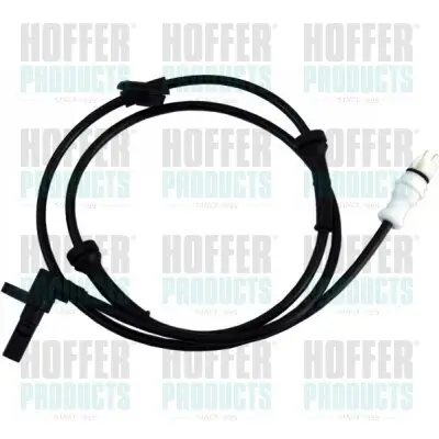 Sensor, Raddrehzahl Hinterachse links HOFFER 8290203