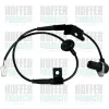 Sensor, Raddrehzahl Hinterachse links HOFFER 8290304