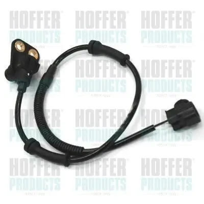 Sensor, Raddrehzahl Vorderachse rechts Vorderachse links HOFFER 8290318