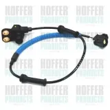Sensor, Raddrehzahl Vorderachse links HOFFER 8290320