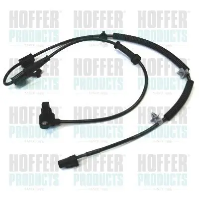 Sensor, Raddrehzahl Vorderachse links HOFFER 8290382