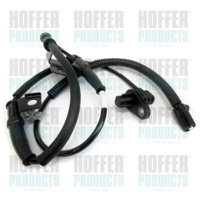 Sensor, Raddrehzahl HOFFER 8290476